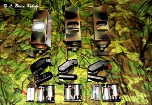 DSLR Trail Camera flash components