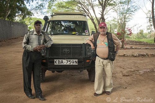 Patrick and me in Taita Wildlife Sanctuary