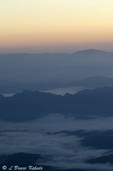 Sunrise from Doi Chiang Dao