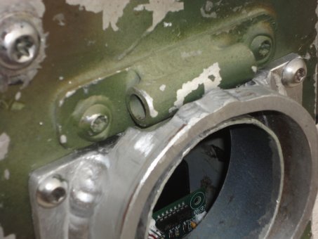 Canon 350D camera trap beefed-up