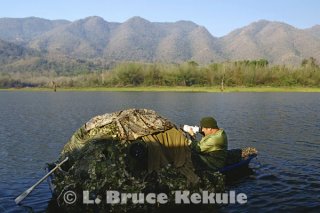 LBK and old boat-blind