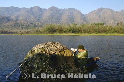 LBK and old boat-blind