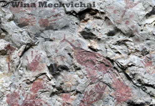 green-peafowl-rock-painting