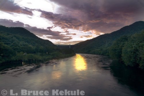 Bhumibol Dam on the Mae Ping in Tak province