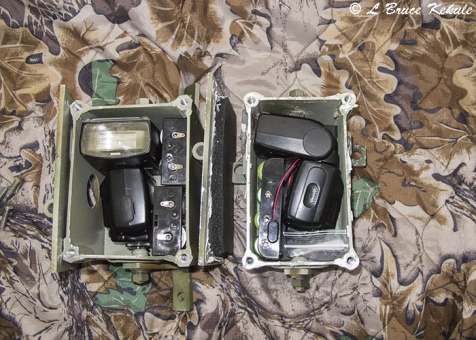 Nikon SB-26s in 'elephant proof' boxes
