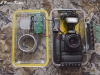 Nikon D90 trail cam in a PLano box